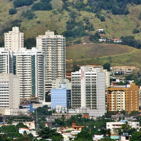 vista aérea de Nova Iguaçu, RJ, Brasil